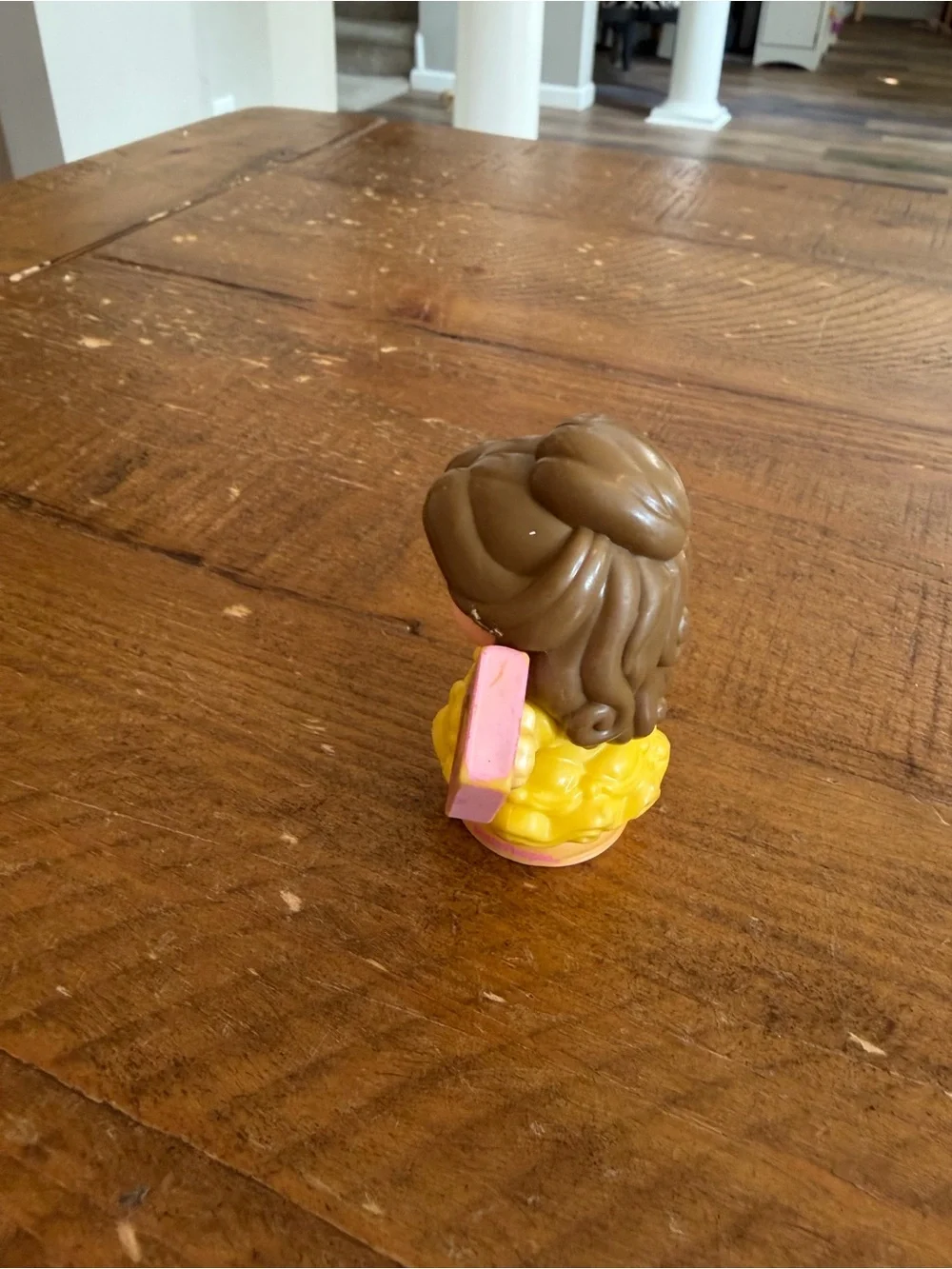 Fisher Price Little People Belle with Phillipe book as is